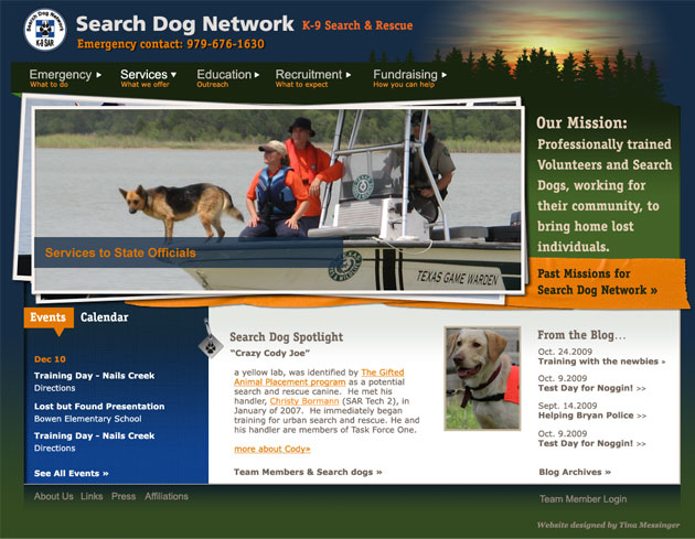 Search Dog Network